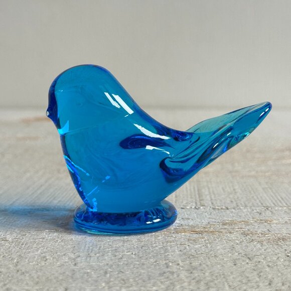 Vintage Blue Bird of Happiness - Signed Leo Ward and Dated 1996 - Picture 1 of 11
